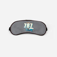 Thumbnail for Boeing 787-8 Dreamliner - Cartoon - Sleep Mask - Gray