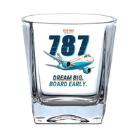Thumbnail for Boeing 787-8 Dreamliner - Cartoon - Whiskey Glass