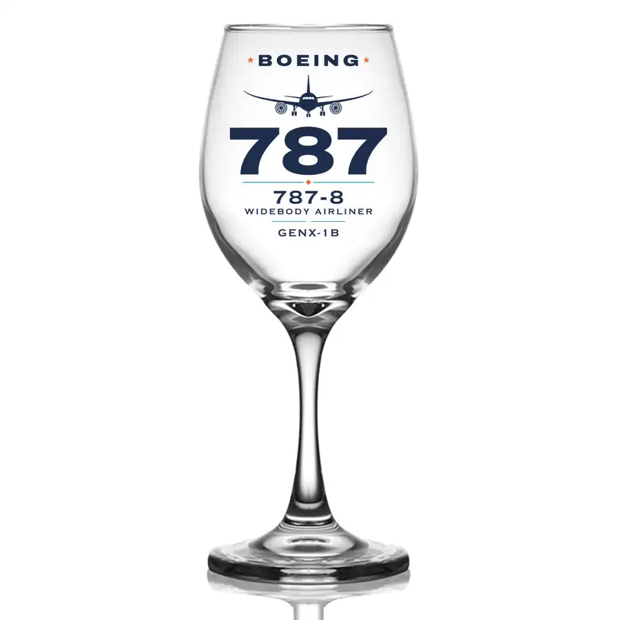 Boeing 787-8 Dreamliner - Heritage - Wine Glass