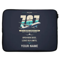 Thumbnail for Boeing 787-8 Dreamliner - Original + Name - Laptop Sleeve