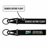 Thumbnail for Boeing 787-8 Dreamliner Hawk-Shaped Key Chains - Black - Original - Remove Before Flight