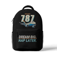 Thumbnail for Boeing 787-9 Dreamliner - 3D Backpack - Cartoon - Black