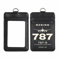 Thumbnail for Boeing 787-9 Dreamliner - Heritage - ID Card Holder - Black