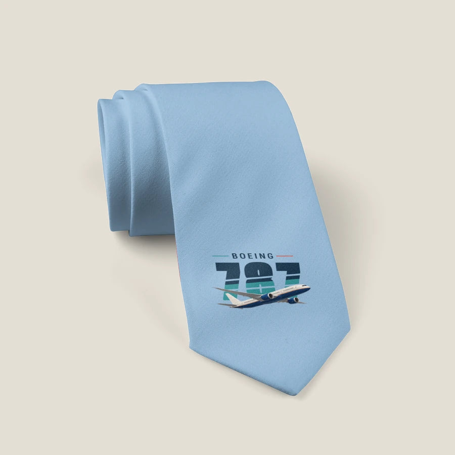 Boeing 787-9 Dreamliner - Original - Tie - Light Blue