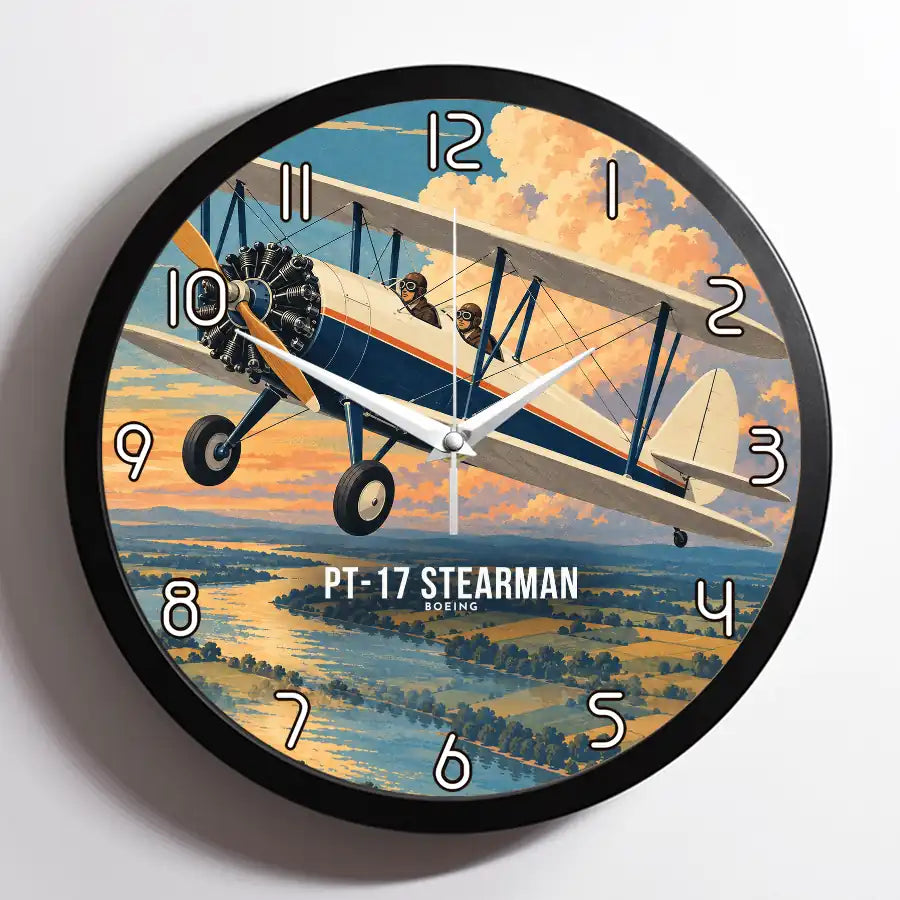 Boeing Stearman PT-17 - 3D - Framed - Full Print