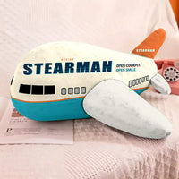 Thumbnail for Boeing Stearman PT-17 - Cartoon - Airplane Pillow
