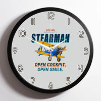 Thumbnail for Boeing Stearman PT-17 - Cartoon - Framed - Light Gray