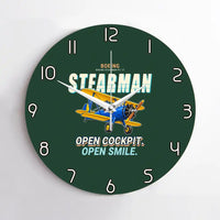 Thumbnail for Boeing Stearman PT-17 - Cartoon - No Frame - Dark Green
