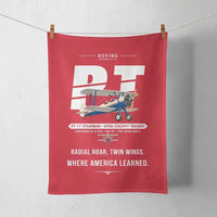 Thumbnail for Boeing Stearman PT-17 - Original - Towel - Red