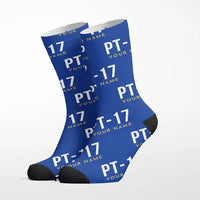 Thumbnail for Boeing Stearman PT-17 - Socks - Royal Blue + Name