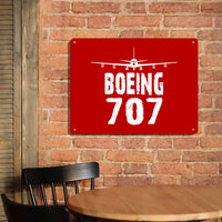 Thumbnail for Boeing 707 & Plane Printed Metal Sign