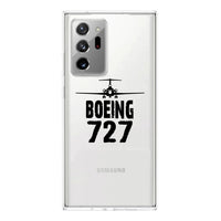 Thumbnail for Boeing 727 & Plane Designed Transparent Silicone Samsung S & Note Cases