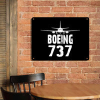 Thumbnail for Boeing 737 & Plane Printed Metal Sign