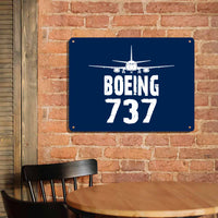Thumbnail for Boeing 737 & Plane Printed Metal Sign