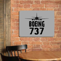 Thumbnail for Boeing 737 & Plane Printed Metal Sign
