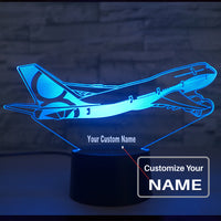 Thumbnail for Boeing 747-8 Designed 3D Lamp