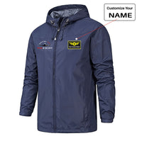 Thumbnail for Boeing 747 Queen of the Skies Designed Rain Jackets & Windbreakers