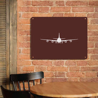 Thumbnail for Boeing 747 Silhouette Printed Metal Sign