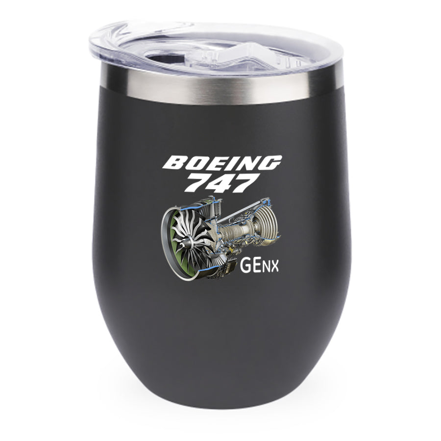 Boeing 747 & GENX Engine Designed 12oz Egg Cups