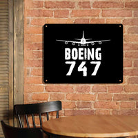 Thumbnail for Boeing 747 & Plane Printed Metal Sign