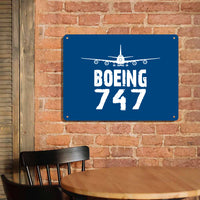 Thumbnail for Boeing 747 & Plane Printed Metal Sign
