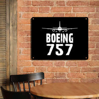 Thumbnail for Boeing 757 & Plane Printed Metal Sign