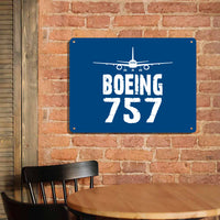 Thumbnail for Boeing 757 & Plane Printed Metal Sign