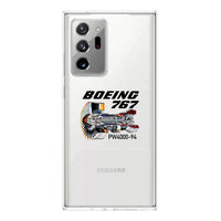 Thumbnail for Boeing 767 Engine (PW4000-94) Transparent Silicone Samsung A Cases