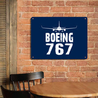 Thumbnail for Boeing 767 & Plane Printed Metal Sign