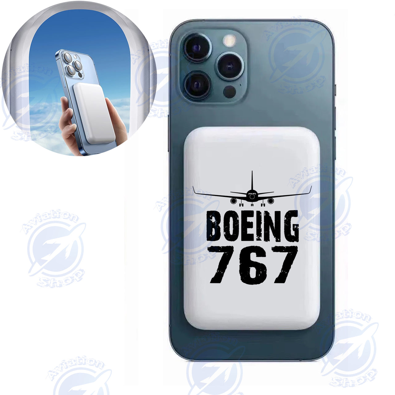 Boeing 767 & Plane Designed MagSafe PowerBanks