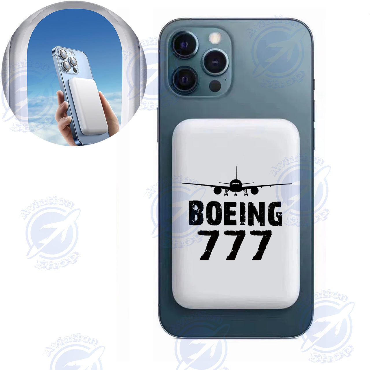 Boeing 777 & Plane Designed MagSafe PowerBanks