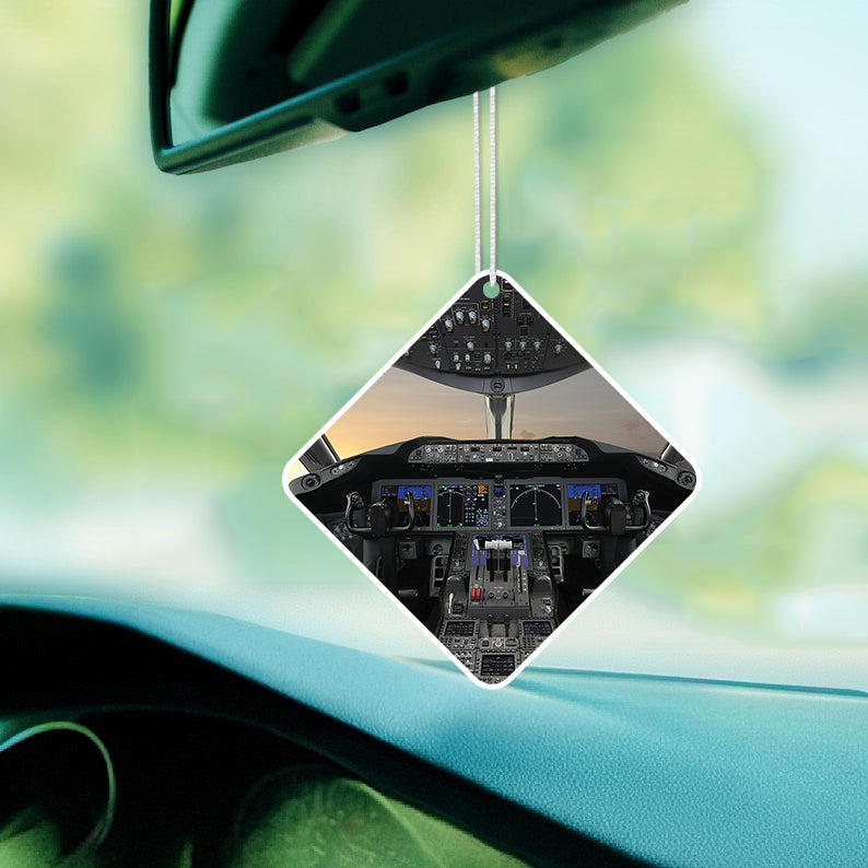 Boeing 787 Cockpit Designed Car Air Fresheners
