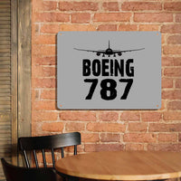 Thumbnail for Boeing 787 & Plane Printed Metal Sign