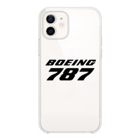 Thumbnail for Boeing 787 & Text Designed Transparent Silicone iPhone Cases