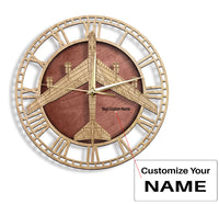 Thumbnail for Boeing B-52 Stratofortress Designed Wooden Wall Clocks