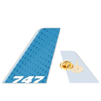Thumbnail for Boeing B747 Designed Tail Shape Badges & Pins
