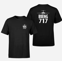 Thumbnail for Boeing 717 & Plane design on black double side