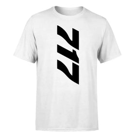 Single-Side Printing — Boeing 717 & Text Double-Side T-Shirt