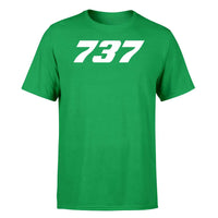 Thumbnail for Boeing 737 Flat Text design on green single side