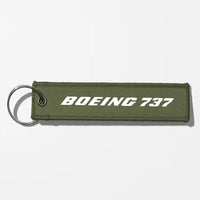 Thumbnail for Boeing 737 & Text Key Chains - Green Army