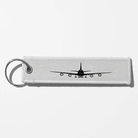Thumbnail for Boeing 747 Silhouette Key Chains - White