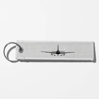Thumbnail for Boeing 757 Silhouette Key Chains - White