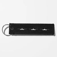 Thumbnail for Boeing 777 Silhouette Key Chains - Black