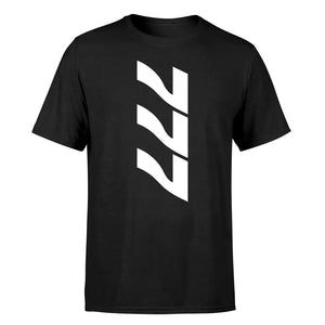 Boeing 777 & Text Double-Side T-Shirt