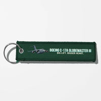 Thumbnail for Cartoon Boeing C-17A Globemaster III Aviator Key Chains - Dark Green
