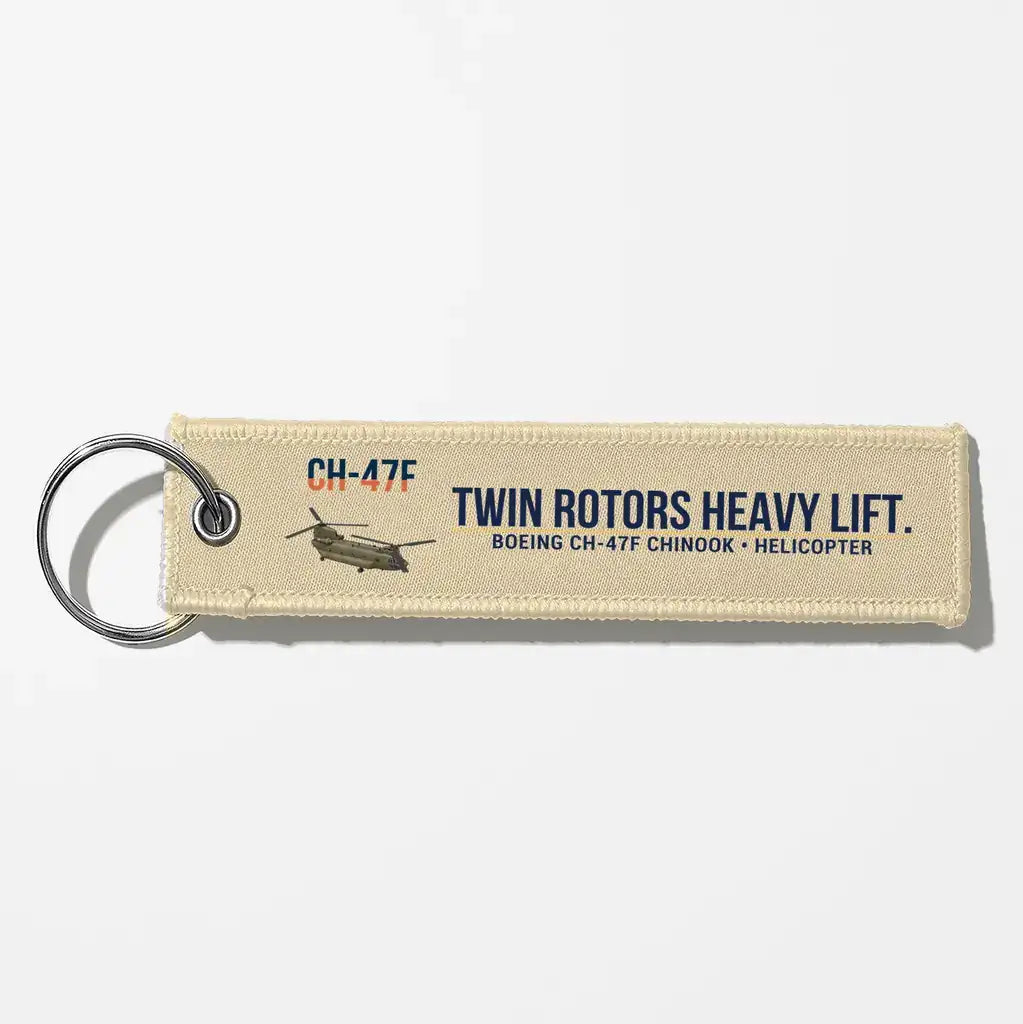 Boeing CH-47F Chinook Aviator Key Chains - Beige