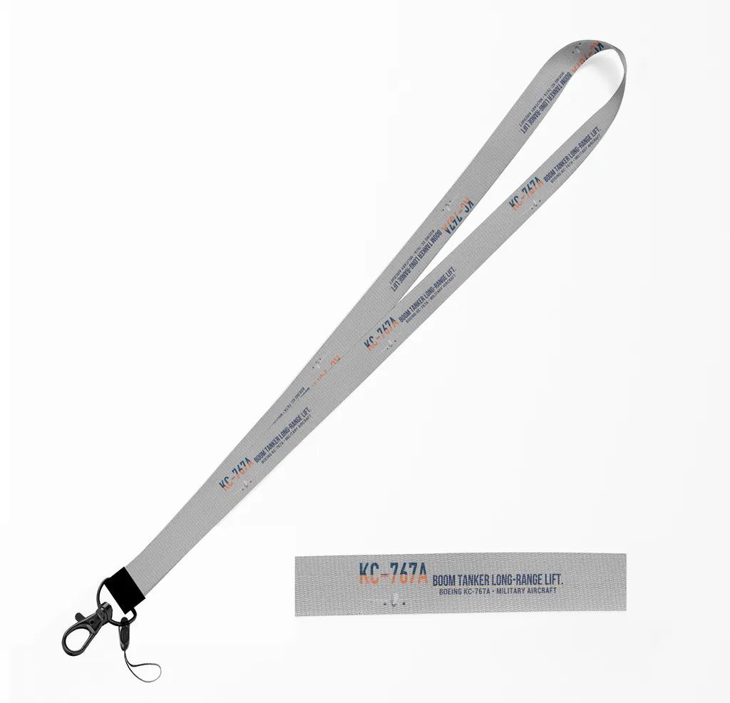 Boeing KC-767A lanyard - light gray