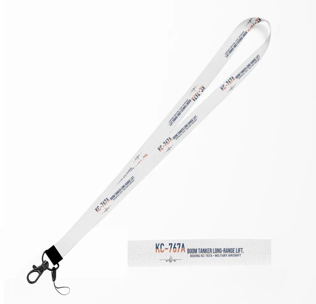 Boeing KC-767A lanyard - white