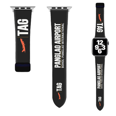 WBV6 | Bohol-Panglao International Airport TAG | Black (Magnetic Band)
