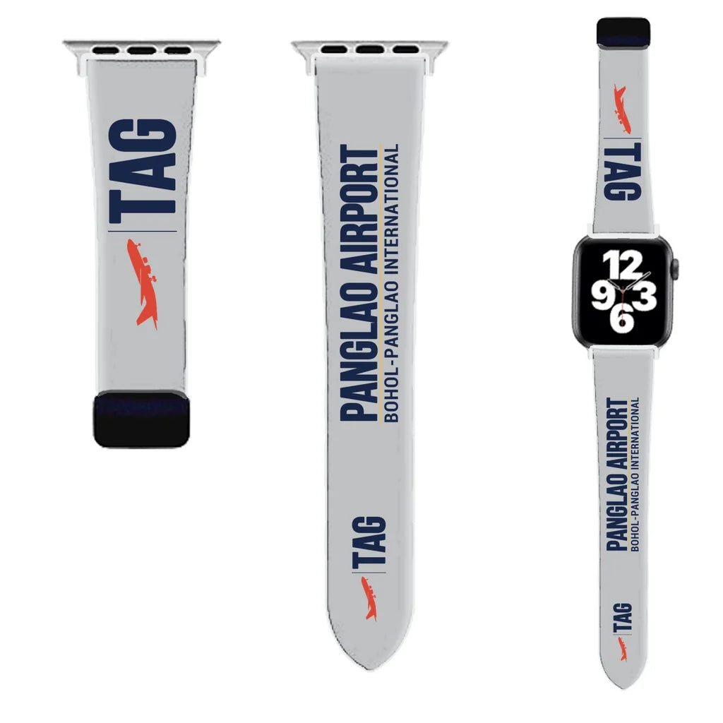 WBV6 | Bohol-Panglao International Airport TAG | Light Gray (Magnetic Band)